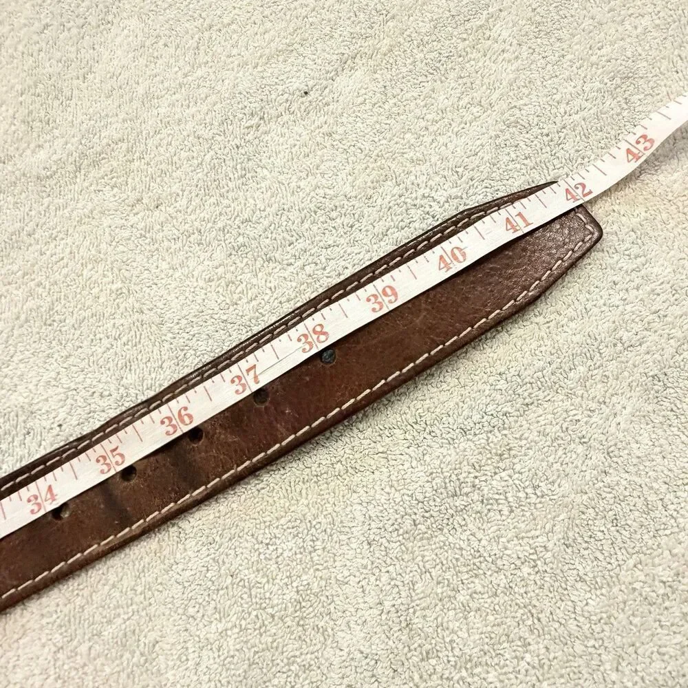 Banana Republic Brown Leather Men’s Belt Sz 38 42